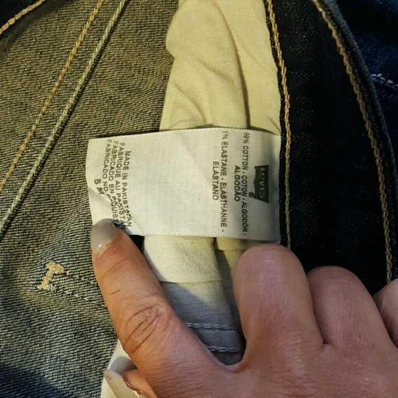 Levi's women's superlow 518 boot cut  jean size 5M - Picture 3 of 16